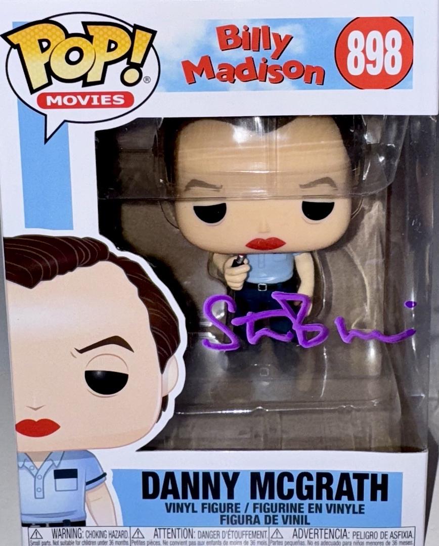 Steve Buscemi signed "Danny McGrath" Funko # 898 (Billy Madison) - SWAU COA